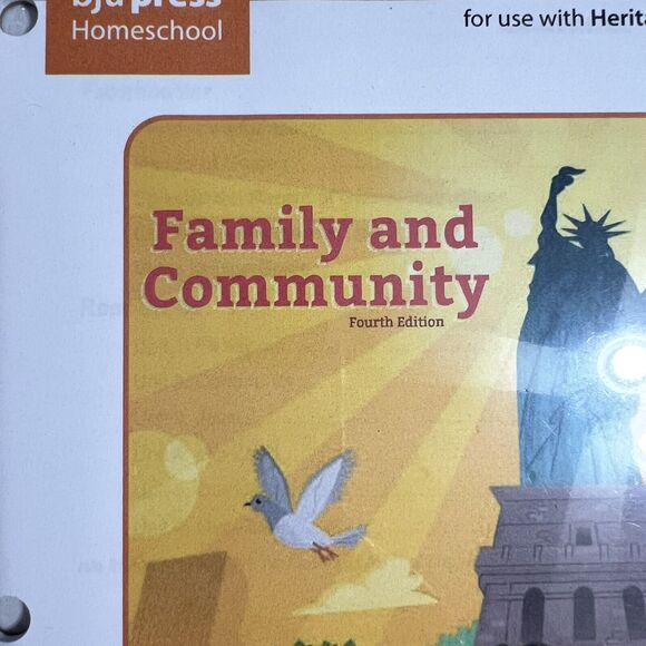 BJU Press Homeschool Curriculum Family and Community Parent Guide Heritage Study - Picture 3 of 6